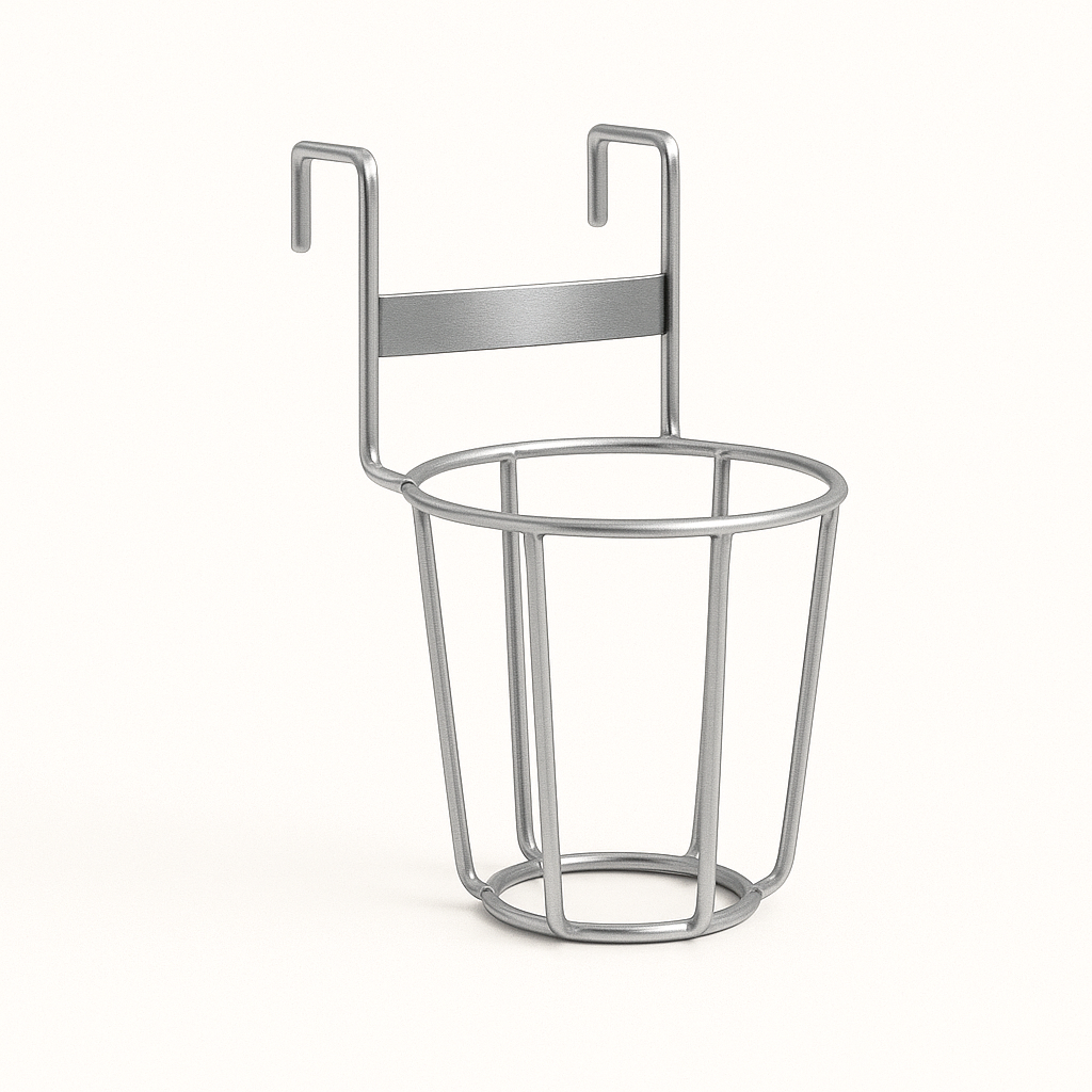 Suporte urinol em aço inox (ref. 10.AC.1068)