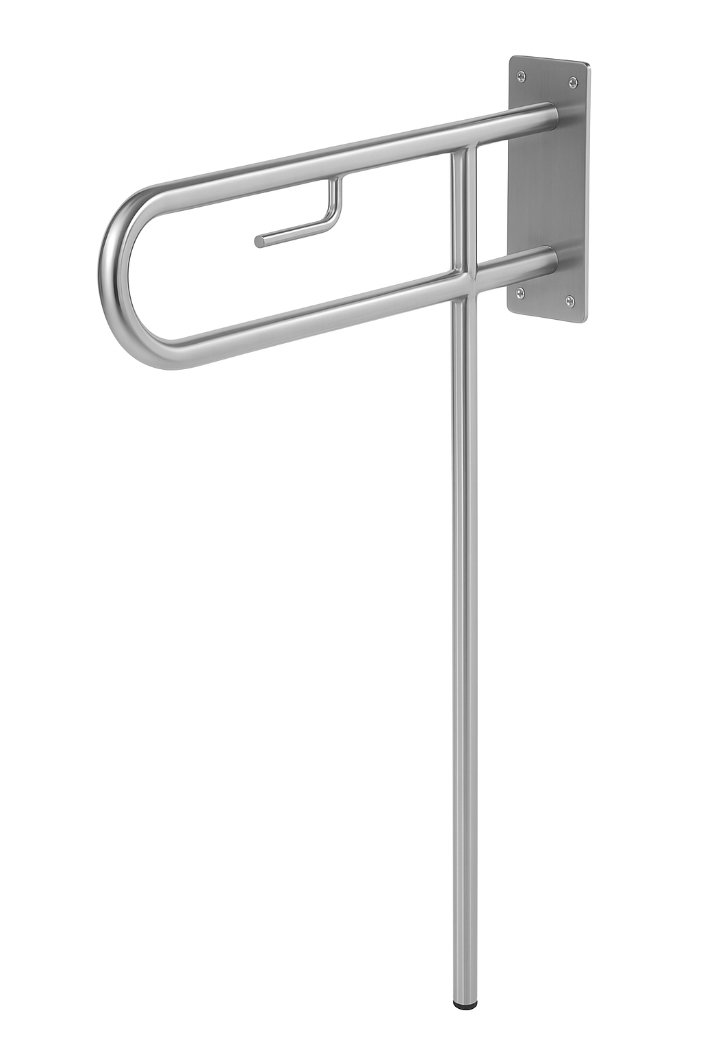 Apoio ar�culado p/ sanitário fixação à parede s/ porta-rolo (ref. 10.AP.4120)