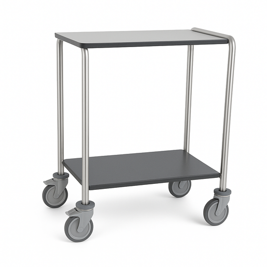 Carro de pensos c/ uma prateleira (ref. 10.CR.1589.L)