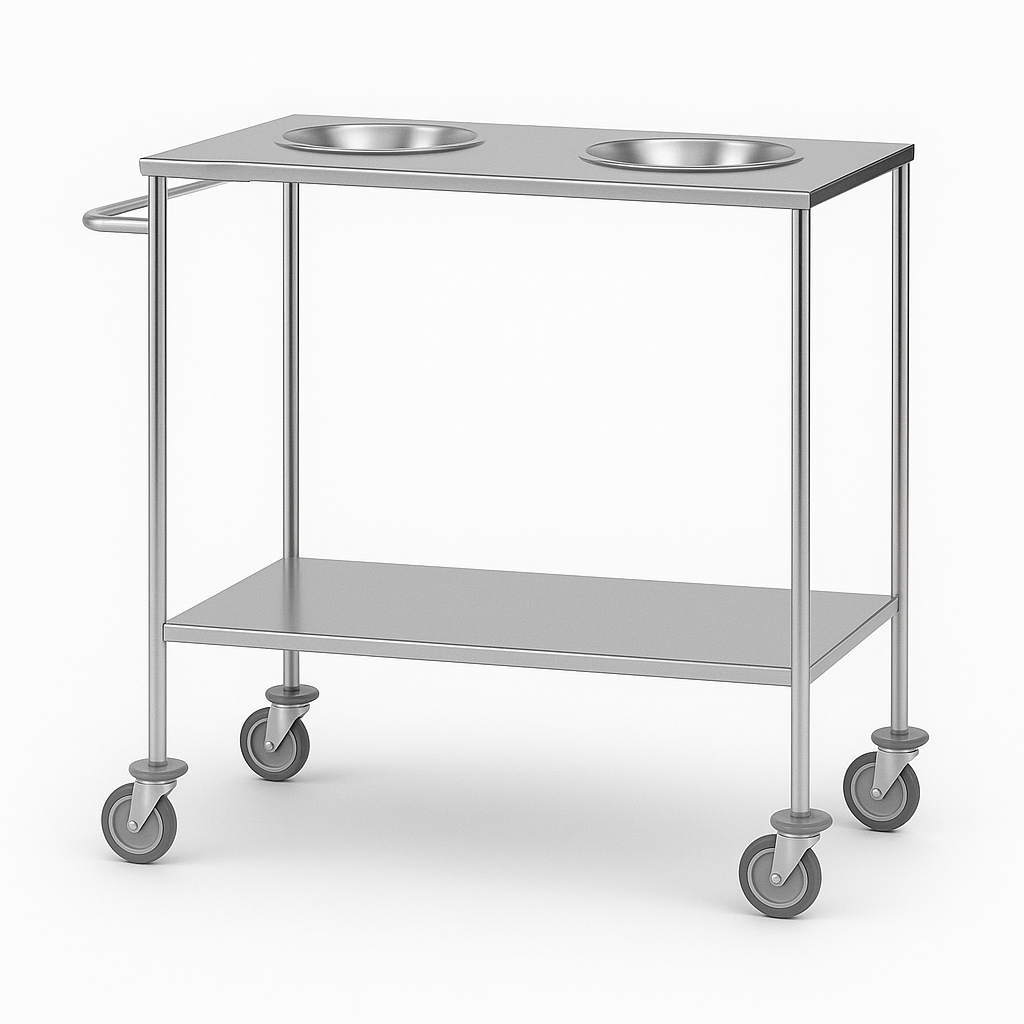 Mesa de gessos em aço inoxidável (ref. 10.MC.7112)