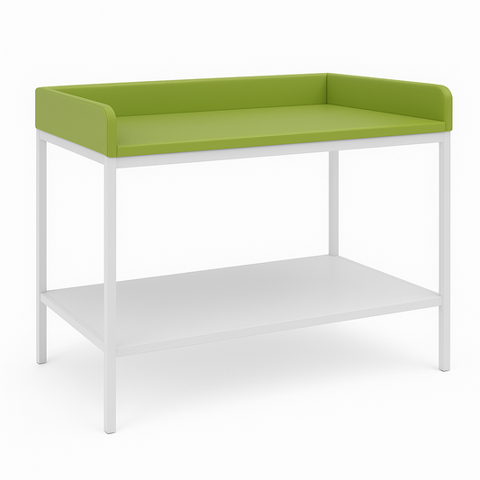 Mesa p/ ves�r bebés c/ prateleira em melamina (ref. 10.ME.1875)