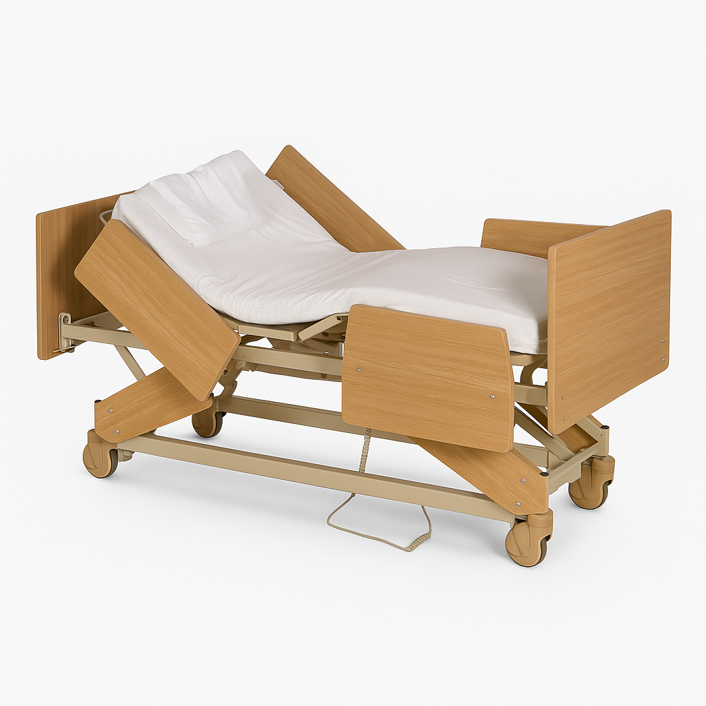 Cama hospitalar s/ cpr, modelo andré (ref 10.cm.6141.1.d)