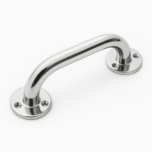 Apoio simples p/ banheira ou chuveiro aço inoxidável polido (ref. 10.AP.4112)