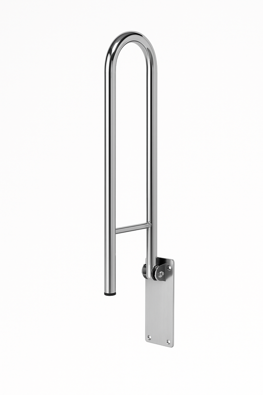 Apoio ar�culado p/ sanitário fixação à parede s/ porta-rolo (ref. 10.AP.4119)