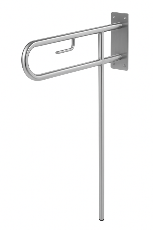 Apoio ar�culado p/ sanitário fixação à parede s/ porta-rolo (ref. 10.AP.4120)