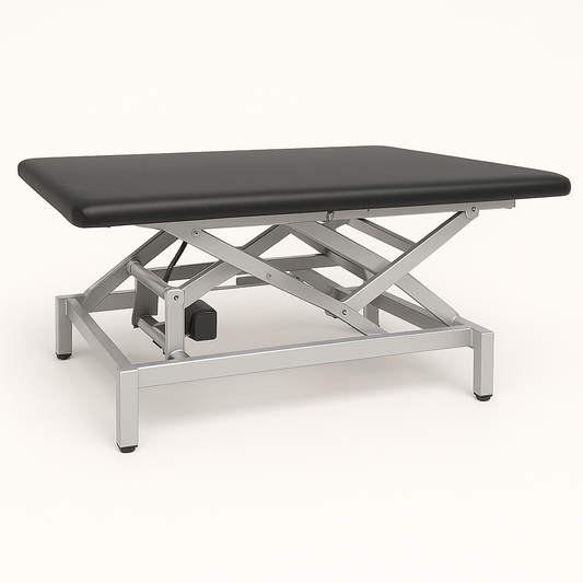 Divã neurológico ou mesa de bobath, estrutura em aço, acabamento epoxy (ref. 10.DV.1685)